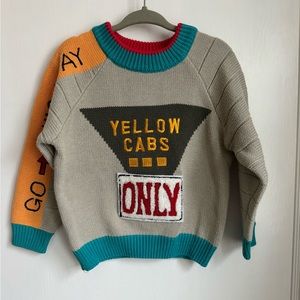 Toddler Transportation Themed Sweater